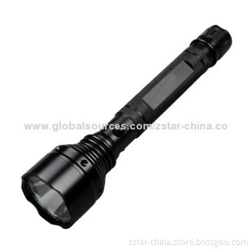 10W Cree XML-T6 LED Bright Flashlight Torch, Made of Aluminum Material